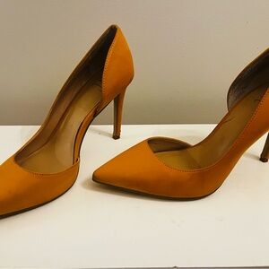 Elegant Mustard Yellow Women's Heels